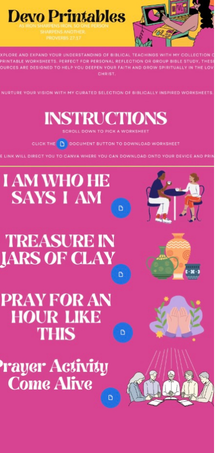 Old Printables Page